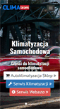 Mobile Screenshot of climateam.pl