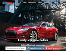 Tablet Screenshot of climateam.pl